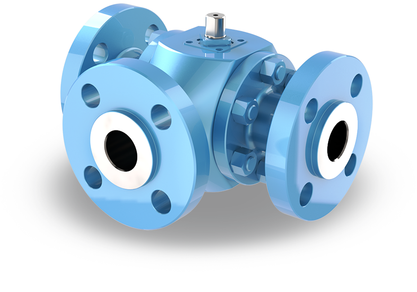 multiways three or four ways sri floating ball valve